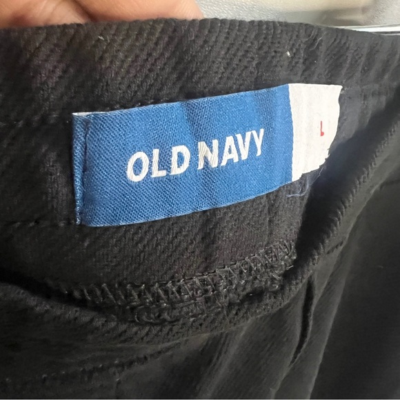 Old Navy Black Trouser Pants SZ L - Picture 3 of 4